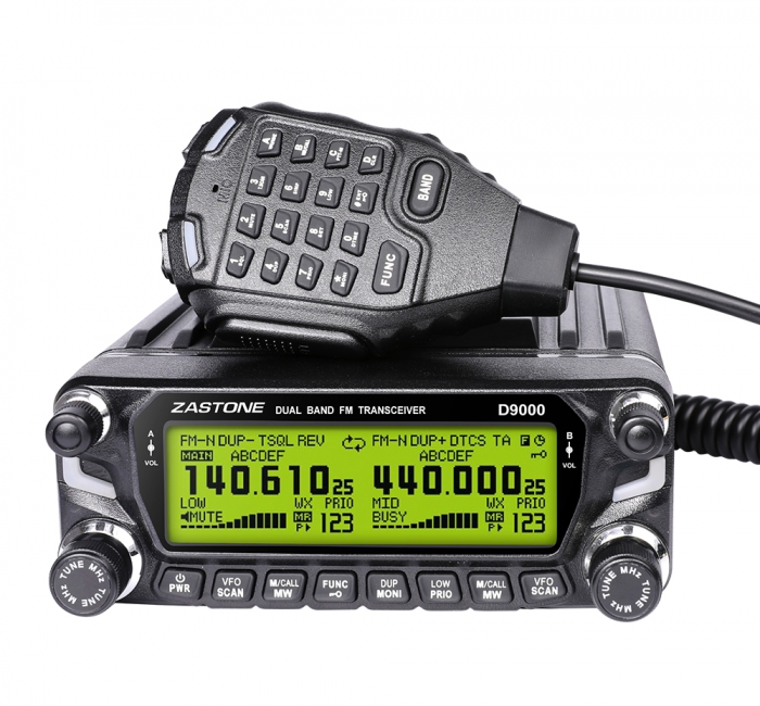 ZASTONE D9000 無(wú)線車載對(duì)講機(jī) 專業(yè)無(wú)線車載電臺(tái) 越野車載電臺(tái) 業(yè)余車載電臺(tái) 大功率無(wú)線車載臺(tái) 50W車載臺(tái)